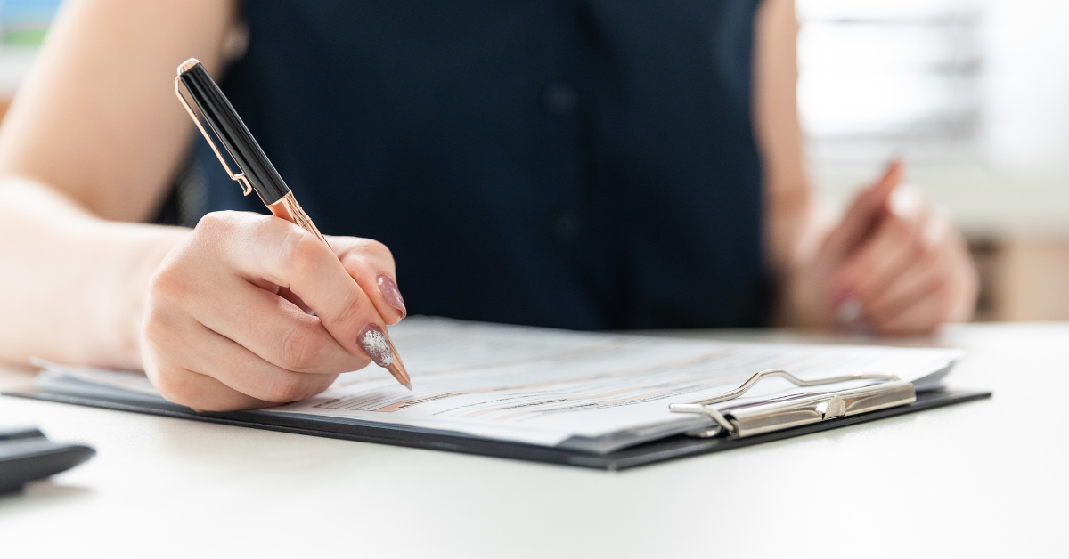 受付・問診票のご記入